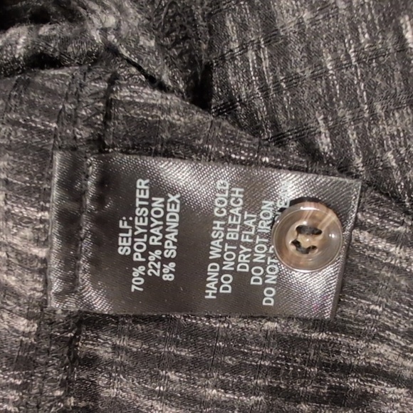 Lulus Jony heathered ribbed button up  midi Dres Medium,,3/4 bell sleeves NWT - Picture 11 of 11